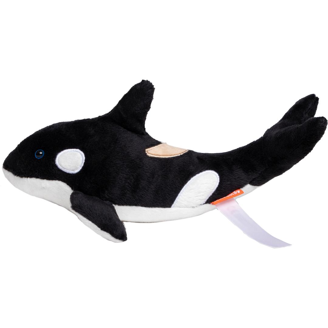 M160718 Black/white - Plush orca Phil - mbw